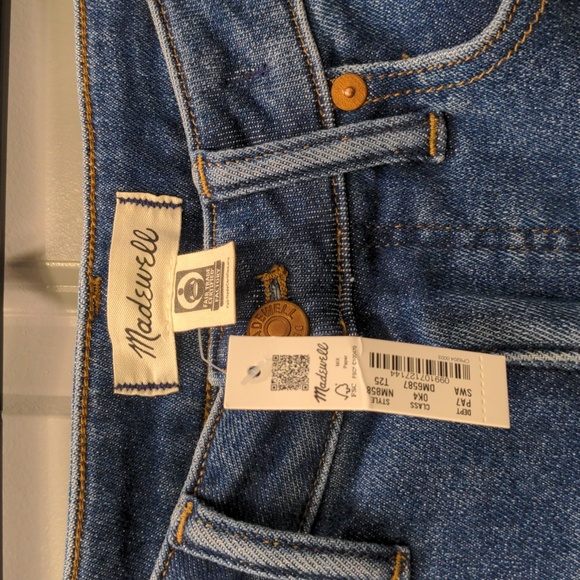 NWT Size 25 Tall Madewell Curvy High-Rise Skinny Jeans - Picture 8 of 12